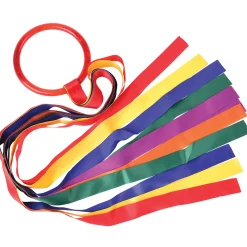 Dancing Ribbons Set | 6 Colorful Streamers with Easy-Grip Rings