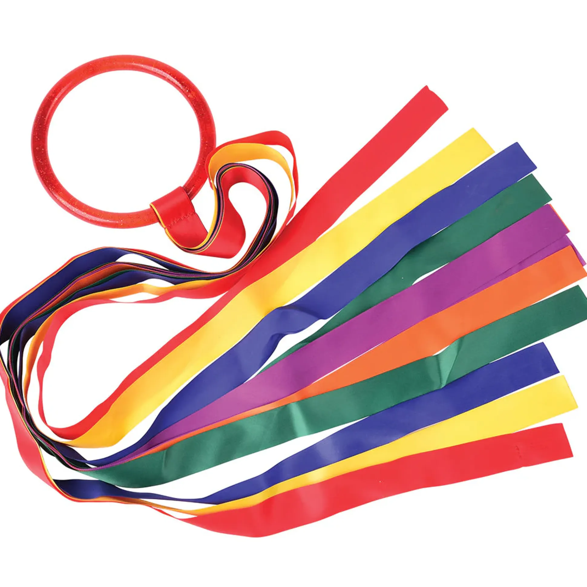 Dancing Ribbons Set | 6 Colorful Streamers with Easy-Grip Rings