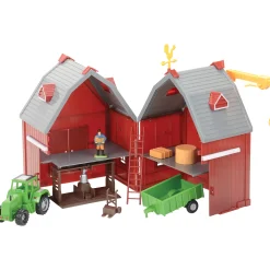 Deluxe Barnyard Playset | 100-Piece Farm Toy Set with Barn, Tractor, Animals & Figures
