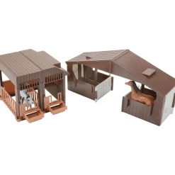 Deluxe Barnyard Playset | 100-Piece Farm Toy Set with Barn, Tractor, Animals & Figures