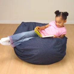 Denim Bean Bag Chair Cover
