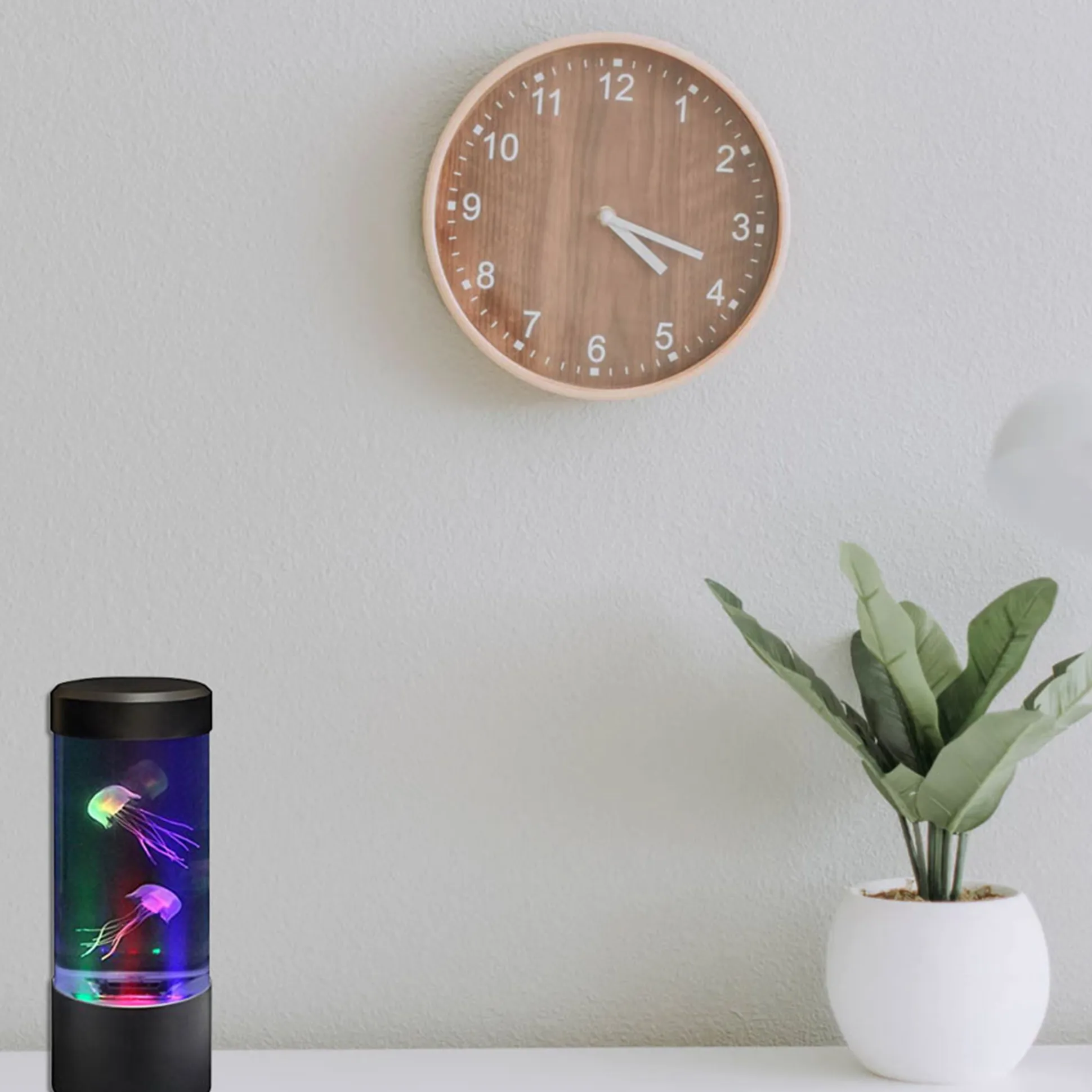 Desktop Jellyfish Lamp | LED Color-Changing Sensory Light with Lifelike Jellyfish Movement
