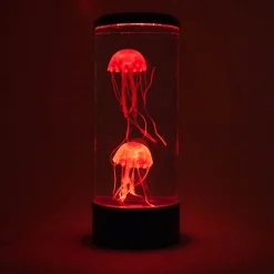 Desktop Jellyfish Lamp | LED Color-Changing Sensory Light with Lifelike Jellyfish Movement
