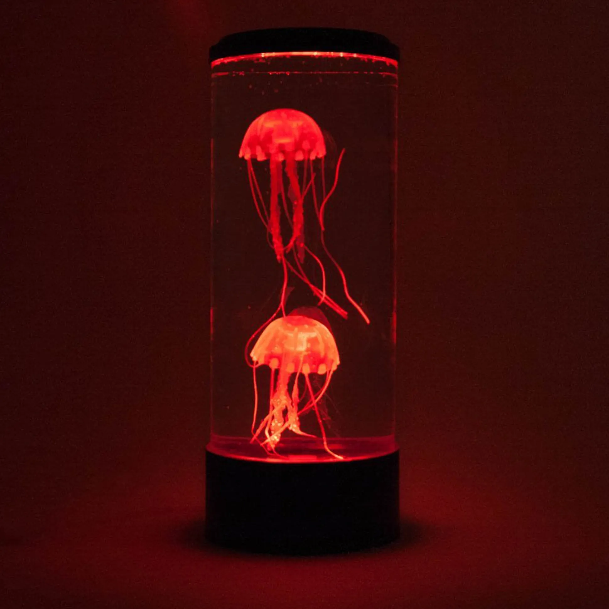 Desktop Jellyfish Lamp | LED Color-Changing Sensory Light with Lifelike Jellyfish Movement
