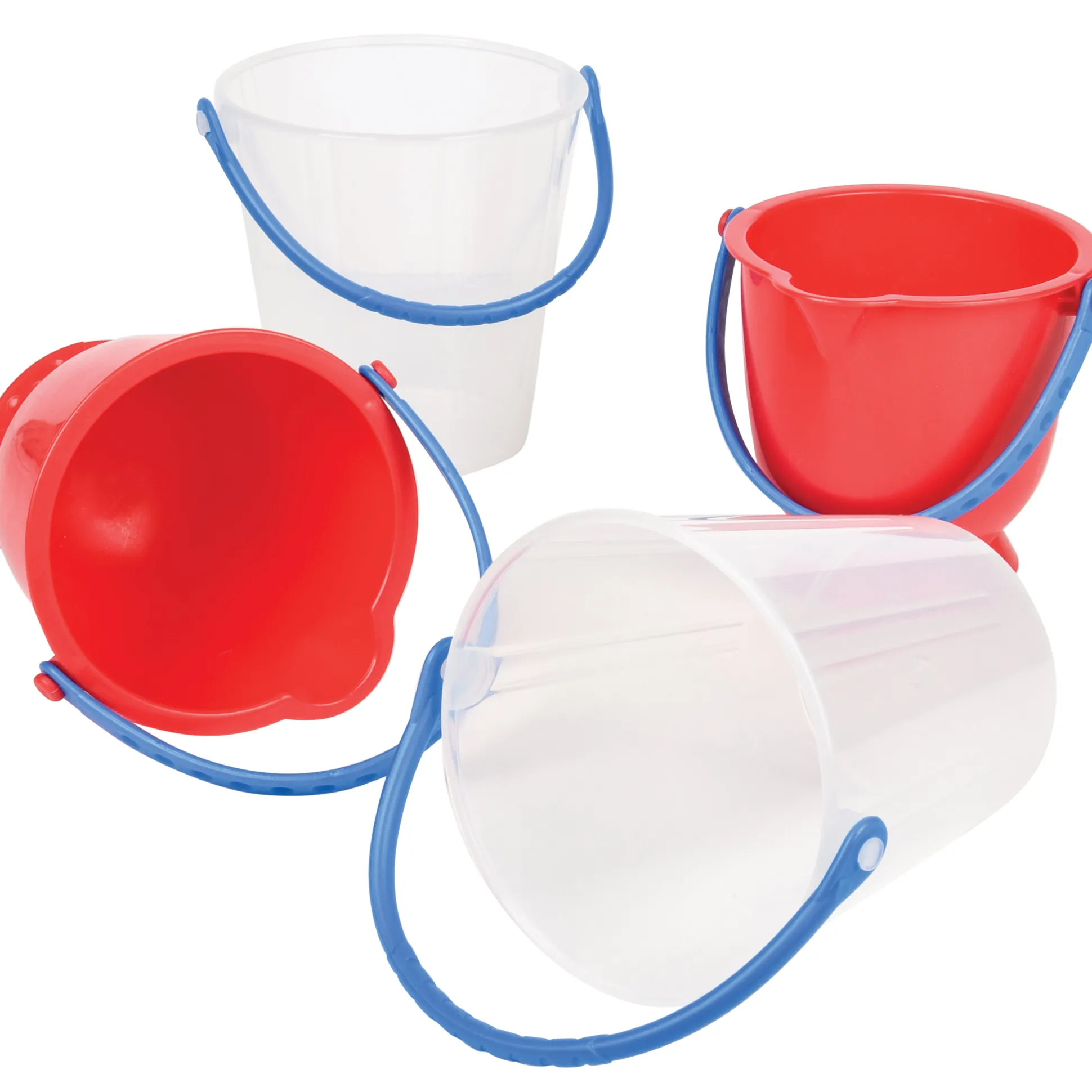 Digging, Planting, Sand & Water Tool Set | 18 pc Buckets, Scoops, Spades, Rake & Molds