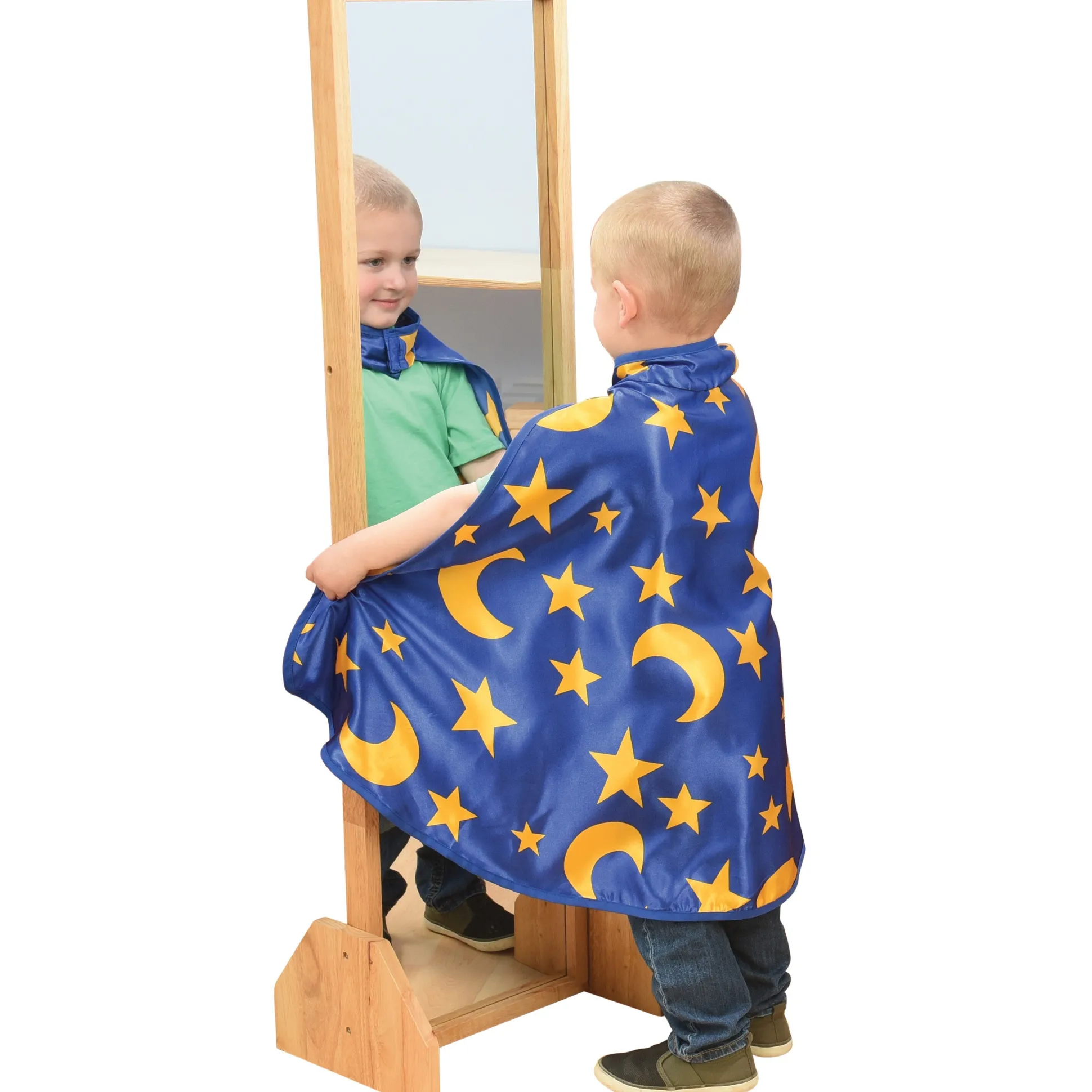 Distortion-Free Full-Length Classroom Mirror