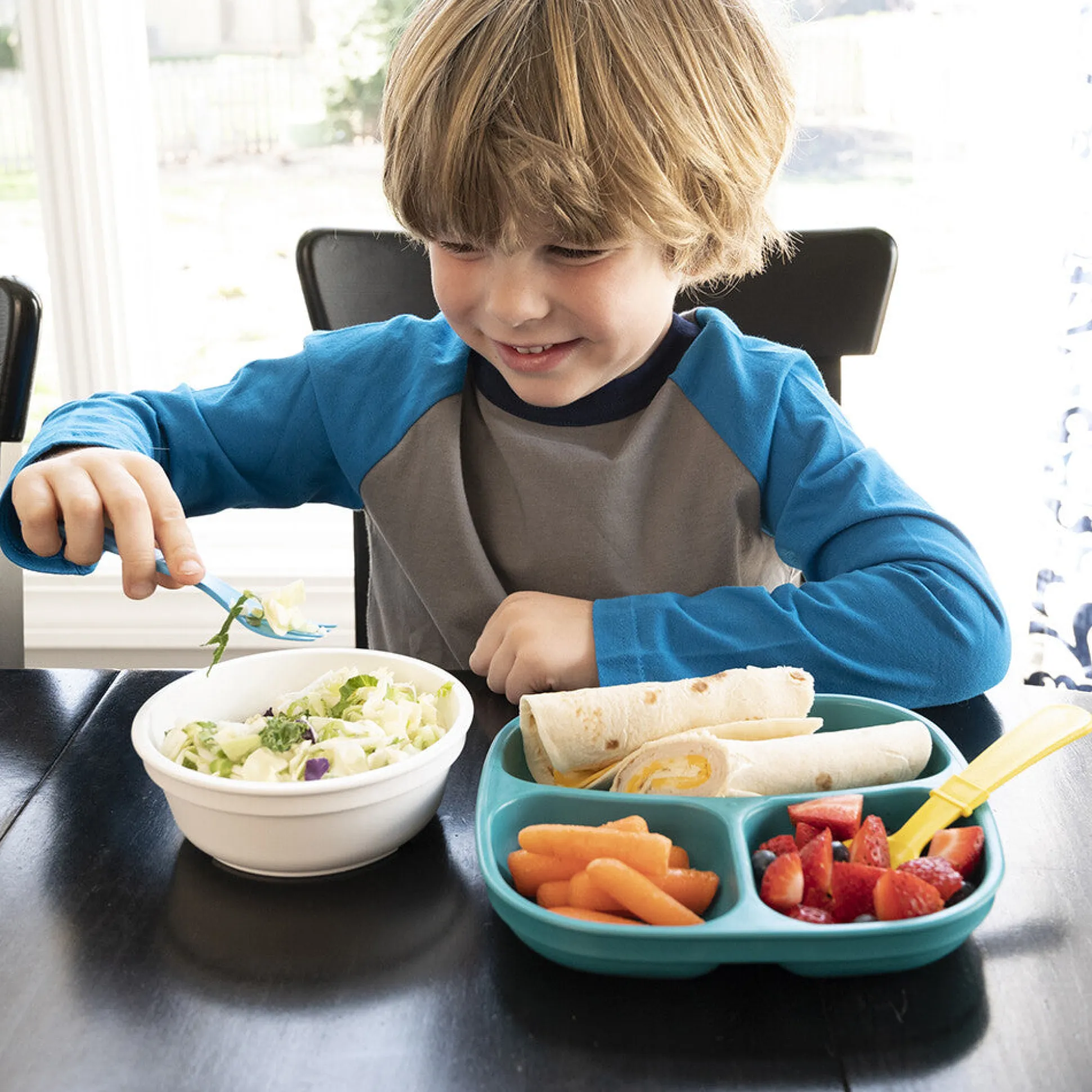 7" Divided Plate Set