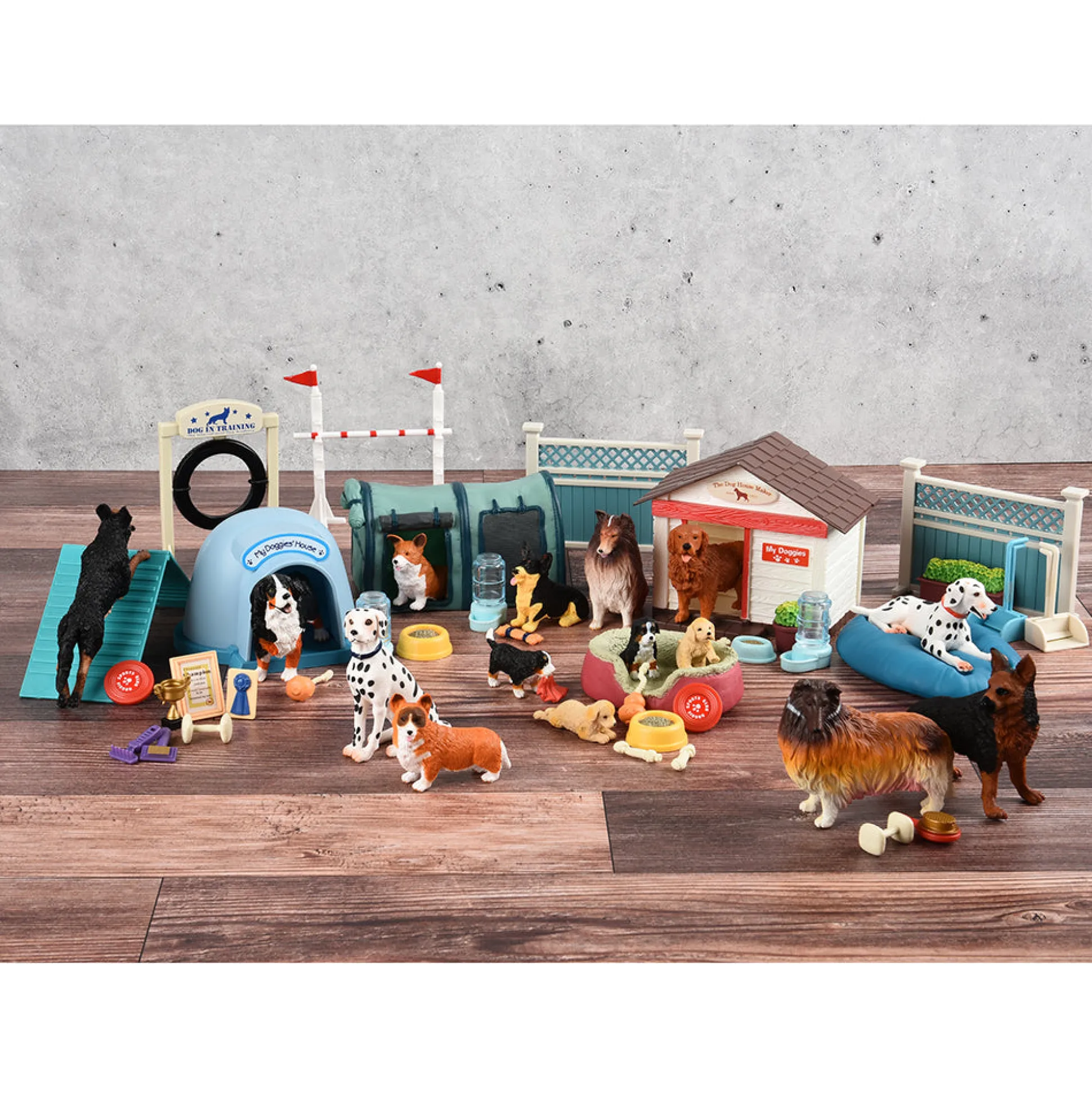 Dog Training Playset – 50-Piece