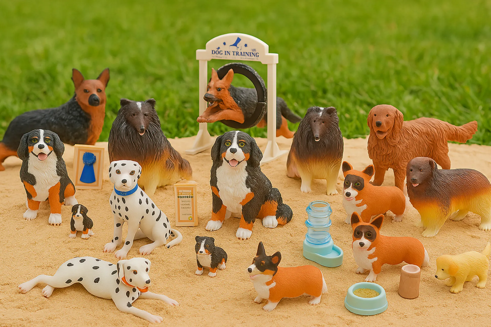 Dog Training Playset – 50-Piece