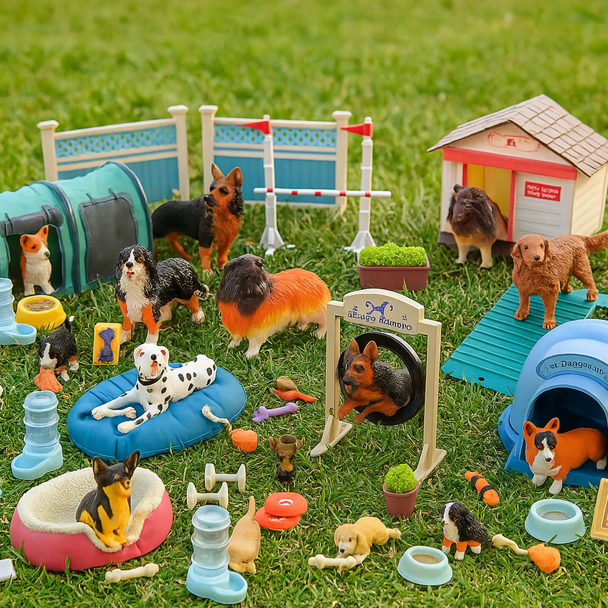 Dog Training Playset – 50-Piece