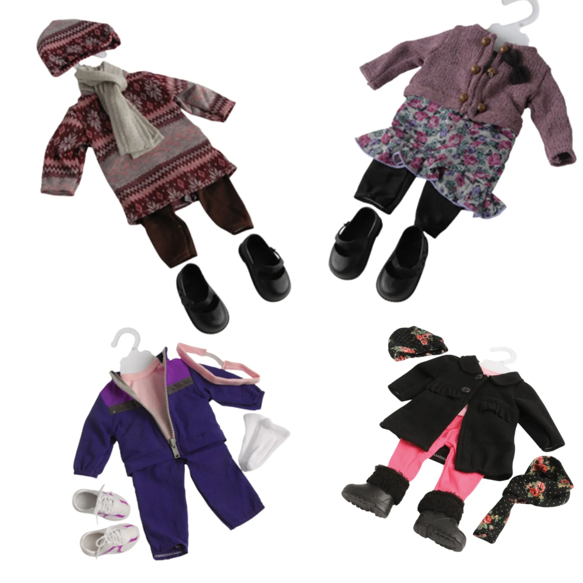 14"-18" Doll Clothes Fall Fashion Bundle