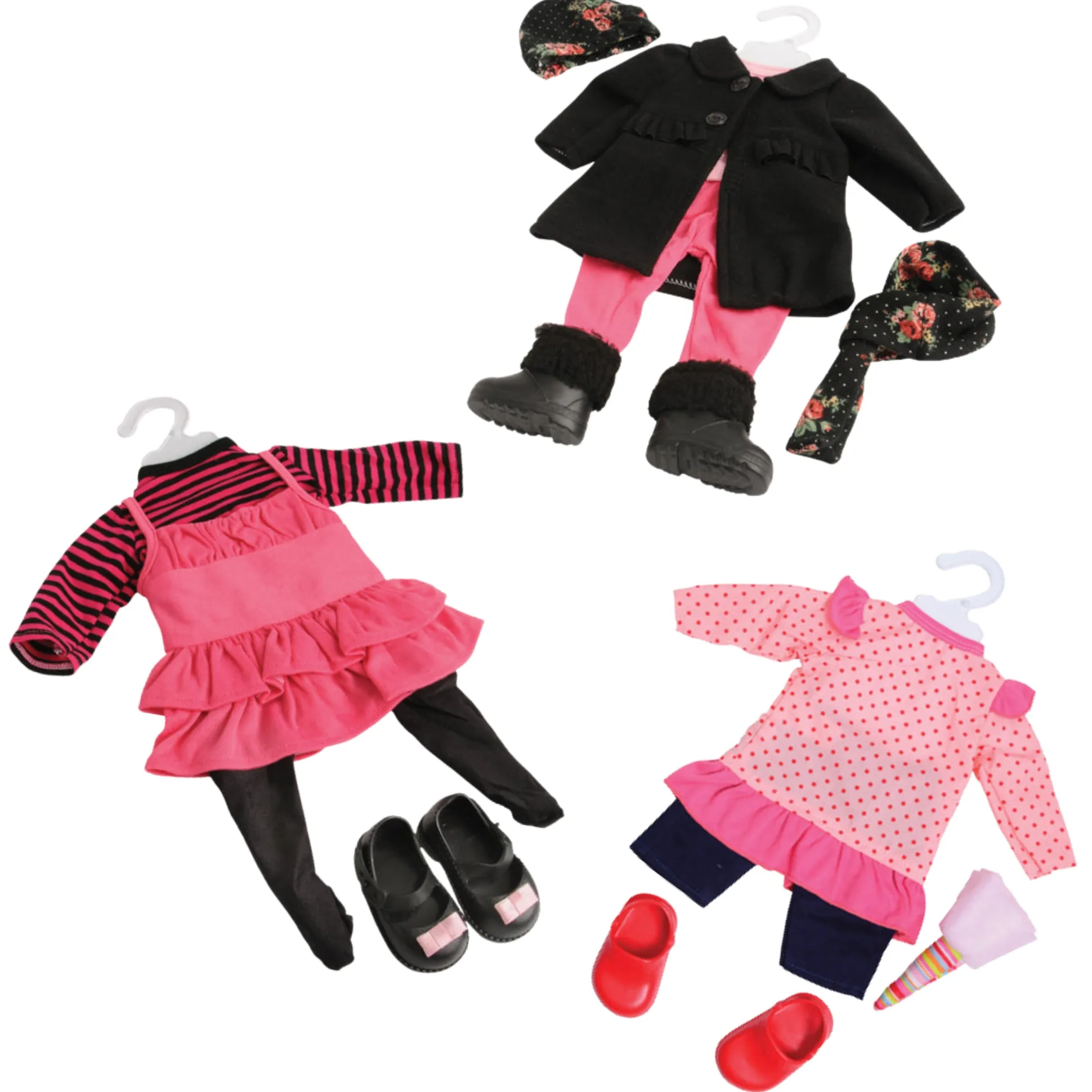 14"-18" Doll Mix n' Match Clothes Bundle