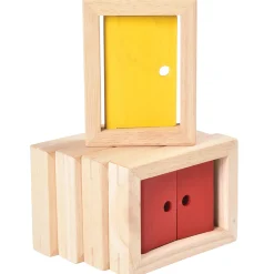 Door and Windows Wooden Block Set - 5 Piece Collection