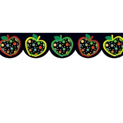 Dots on Apples Bulletin Board Border, 35 Feet