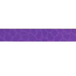 Double-Sided Purple Animal Print Trimmers - 36 ft
