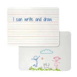 Dry Erase Lapboard, 9" x 12", Double-Sided