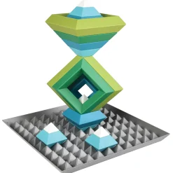 3D Stacking Puzzles for Shapes & Spatial Skills