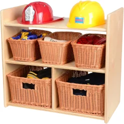 Dual-Access Toddler Shelf | GREENGUARD® Certified Storage Unit