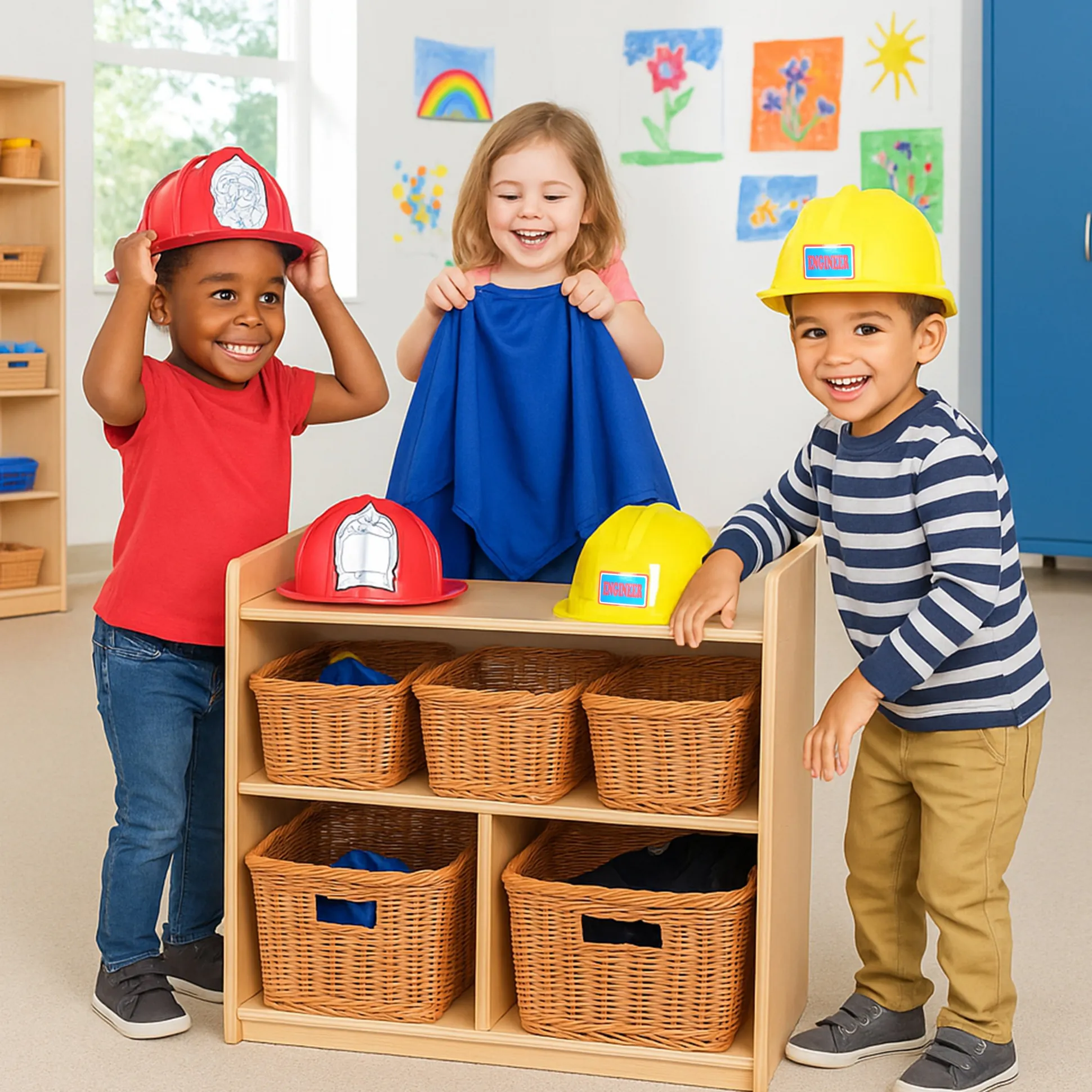 Dual-Access Toddler Shelf | GREENGUARD® Certified Storage Unit