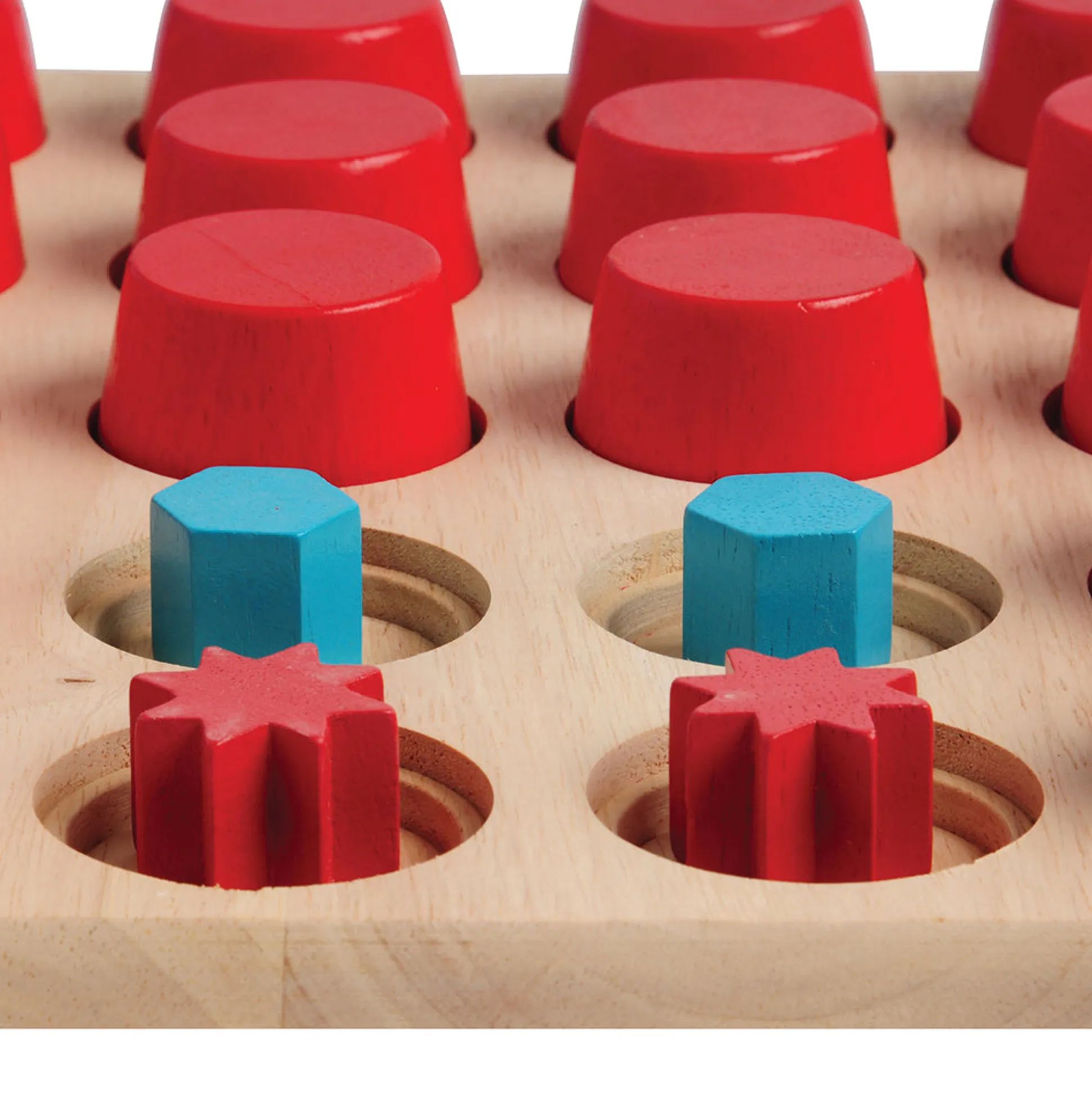 3D Wooden Memory Game | Engaging Shape Matching Set