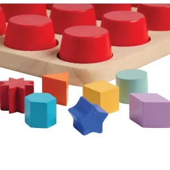 3D Wooden Memory Game | Engaging Shape Matching Set