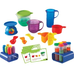 Early Science Exploration Set | Hands-On STEM Learning Tools with Beakers, Droppers & Measuring Cups