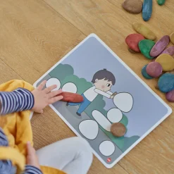 Earth Tone Counting Stones