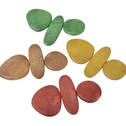 Earth Tone Counting Stones