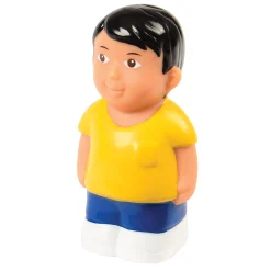 Easy Grip Asian Family Figures | 4-Piece Set for Block & Pretend Play