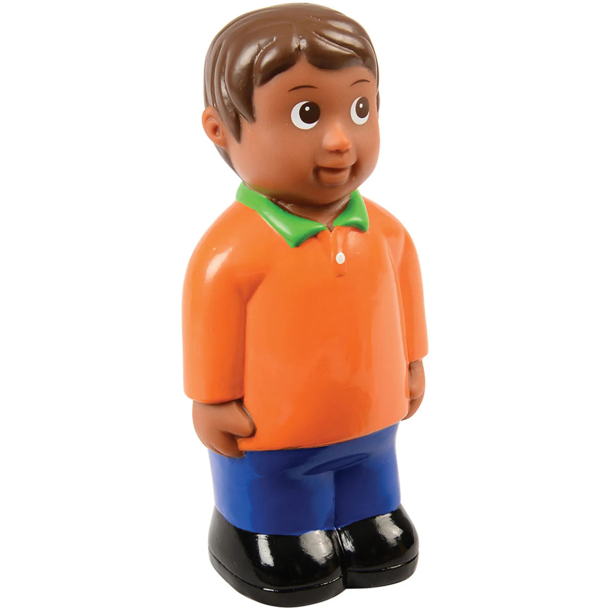 Easy Grip Hispanic Family Figures | 4-Piece Set for Block & Pretend Play