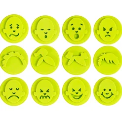 Easy Grip Stampers with Emotional Facial Expressions