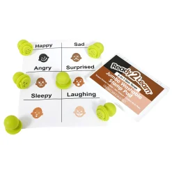 Easy Grip Stampers with Emotional Facial Expressions