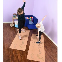 Eco-Friendly Bunny Cork Yoga Mat | Antimicrobial & Biodegradable