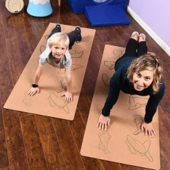 Eco-Friendly Bunny Cork Yoga Mat | Antimicrobial & Biodegradable
