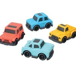 Eco-Friendly Cars | 4-Piece Compostable Vehicle Set