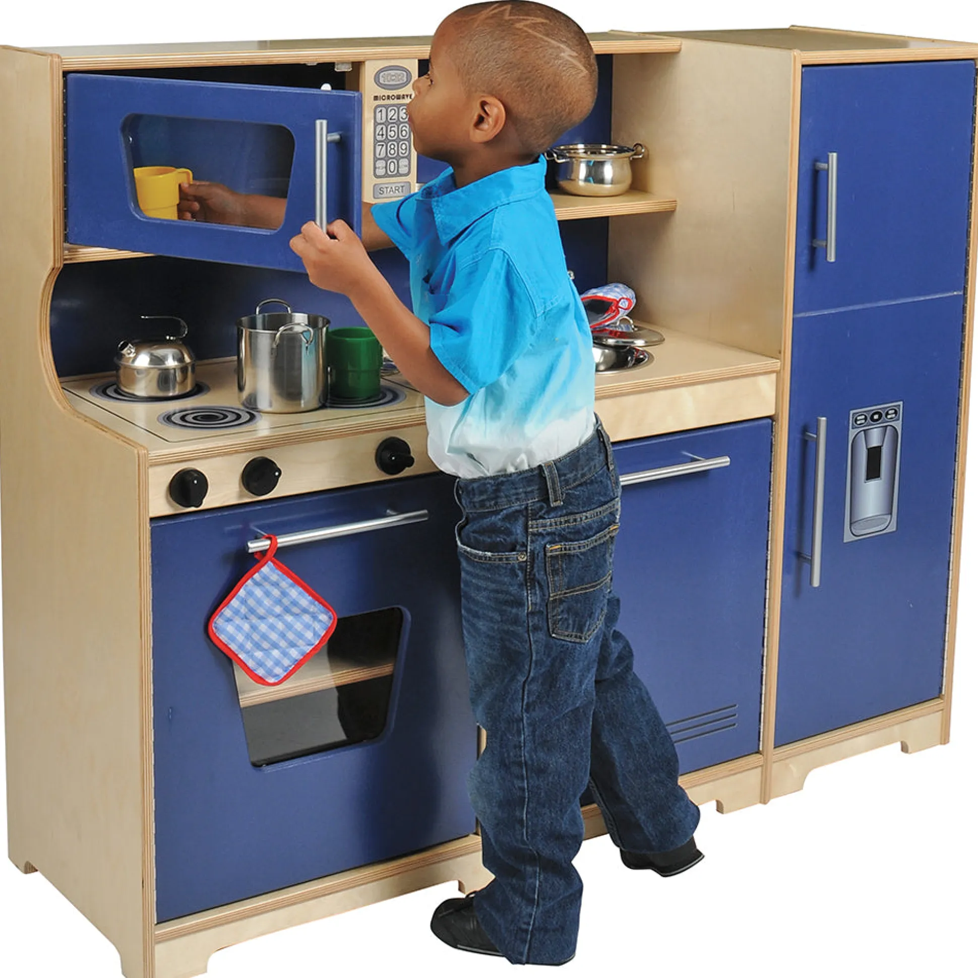 Eco-Friendly Monaco Combo Toy Kitchen Playset
