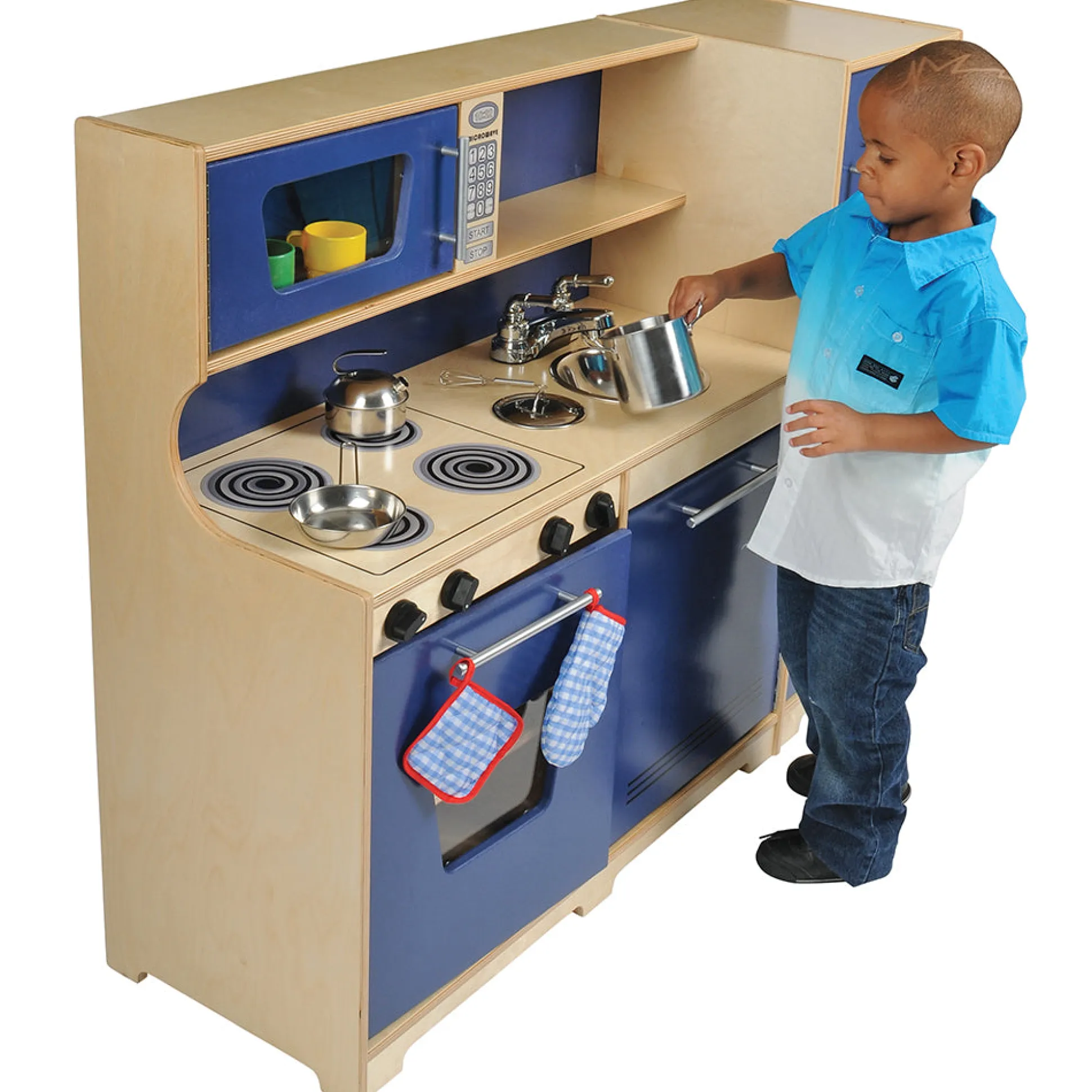 Eco-Friendly Monaco Combo Toy Kitchen Playset