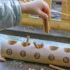 Eco-Friendly Wooden Counting Log with Sticks | Natural Early Math Toy