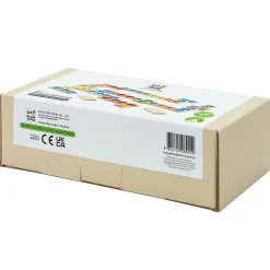Eco-Friendly Wooden Emotion Dominoes