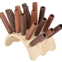 Eco-Friendly Wooden Jiggle Sticks | Sensory Play for Ages 12 Months+