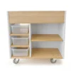 elevatED™ Art Supply Cart | Modern Mobile Art Storage Classroom Organizer