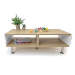 elevatED™ Community Table | Classroom Activity Table with Dual Storage Compartments