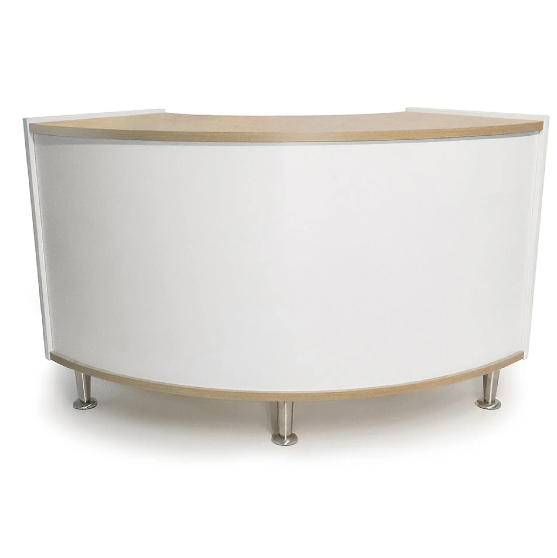 elevatED™ Curve Out Storage Cabinet | 27" High Modern Classroom Cabinet with Curved Back Design