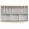 elevatED™ Diaper Supply Cabinet | Wall-Mounted Storage with Dividers