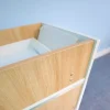elevatED™ Infant Changing Cabinet | Modern Nursery Changing Station with Storage, Pad, Safety Strap & Paper Roll