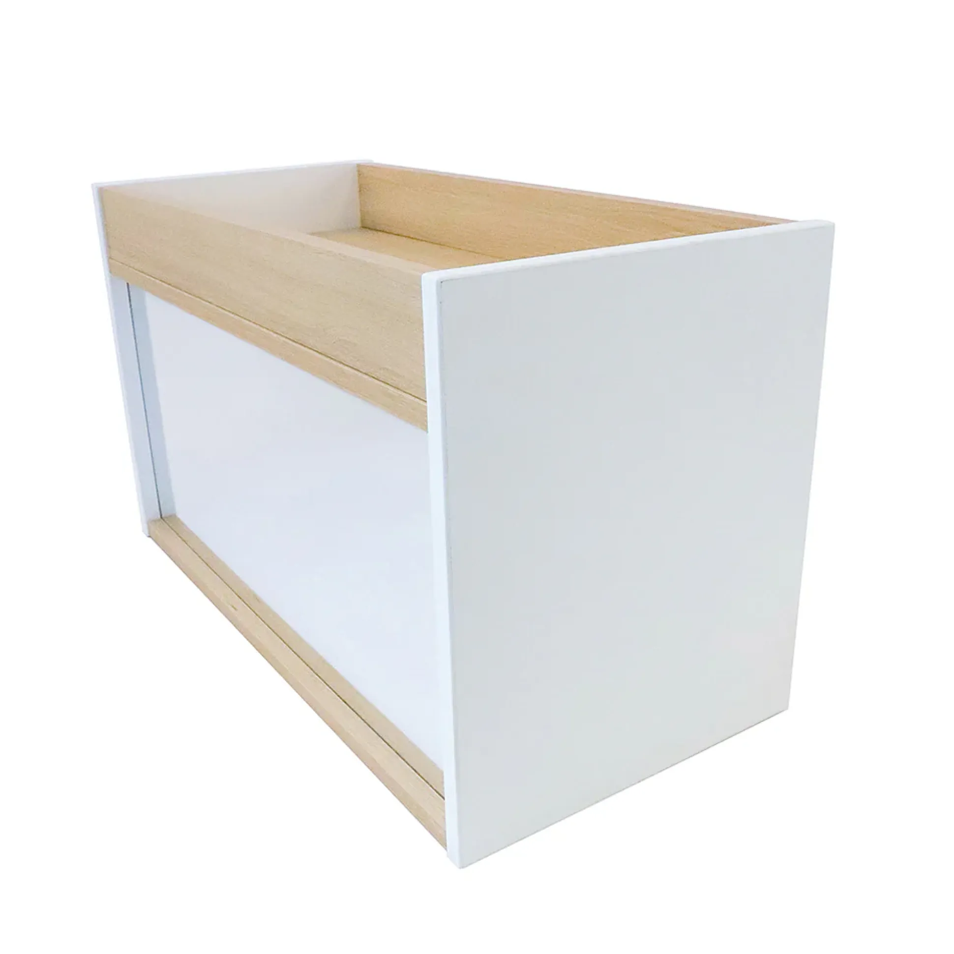 elevatED™ I-See-Me Toddler Mirror Cabinet | Shatterproof Acrylic Mirror and Built-In Storage