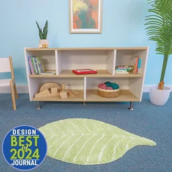 elevatED™ Storage Cabinet | 27" High Modern Preschool Storage Unit with Divided Shelves