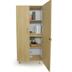 elevatED™ Tall And Wide Cabinet | Classroom Storage with Locking Doors