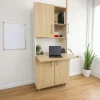 ElevatED™ Teacher Workstation Cabinet | Modern Classroom Desk & Storage Organizer