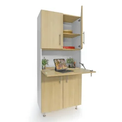 ElevatED™ Teacher Workstation Cabinet | Modern Classroom Desk & Storage Organizer
